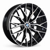 Aro 18x8" 5x112 ET30 CB66.6 Negro Maquinado