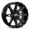 Aro 20x10" 6x139.7 ET-44 CB110 Negro Fresado