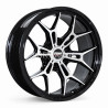Aro 20x9" 6x139.7 ET0 CB110 Negro Maquinado