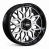 Aro 20x9" 6x139.7 ET0 CB110 Negro Maquinado