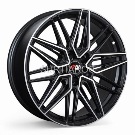 Aro 20x8.5" 5x114.3 ET30 CB73.1 Negro Mate Maquinado