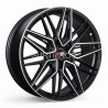 Aro 20x8.5" 5x114.3 ET30 CB73.1 Negro Mate Maquinado