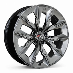 Aro 20x8.5" 5x120 ET25 CB72.6 Hiper Negro