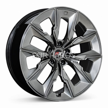 Aro 20x8.5" 5x120 ET25 CB72.6 Hiper Negro