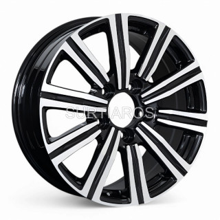 Aro 20x8.5" 5x150 ET60 CB110.1 Negro Maquinado
