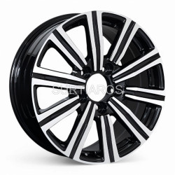 Aro 20x8.5" 5x150 ET60 CB110.1 Negro Maquinado