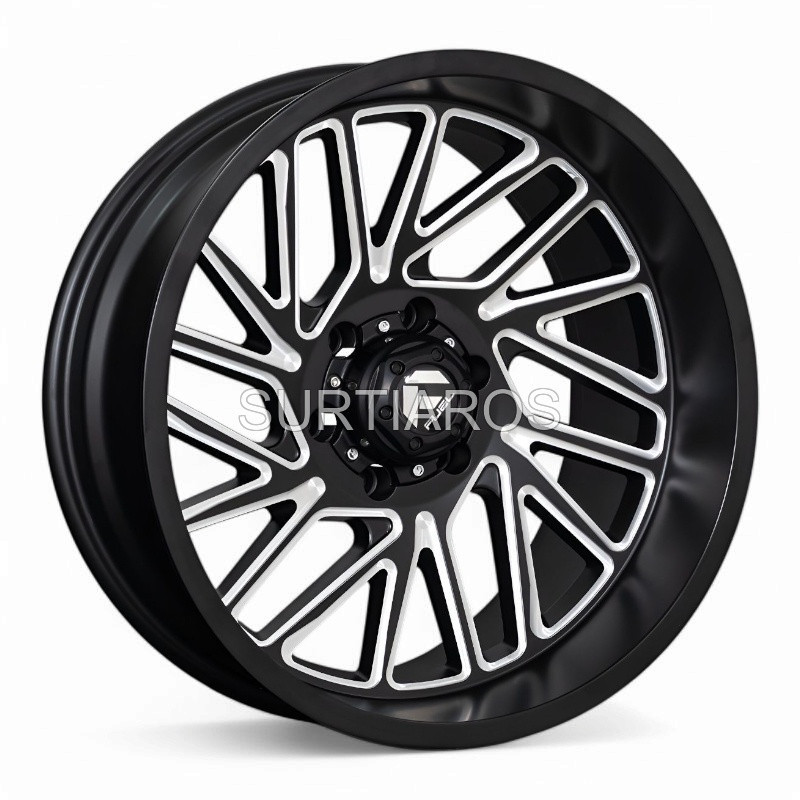 Aro 20x10" 6x139.7 ET-18 CB110.5 Negro Mate Fresado