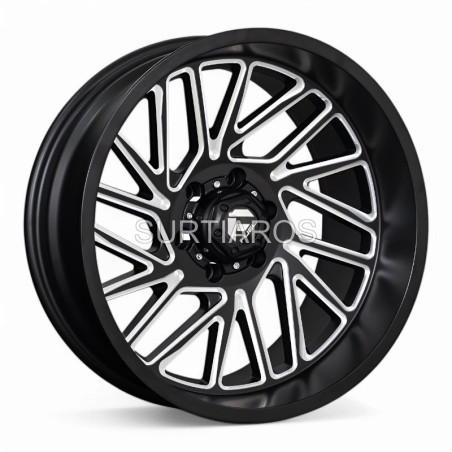 Aro 20x10" 6x139.7 ET-18 CB110.5 Negro Mate Fresado
