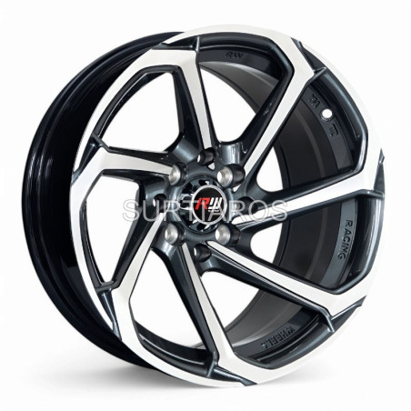 Aro 14x7" 8x100/114.3 ET0 CB73.1 Gris Oscuro Maquinado