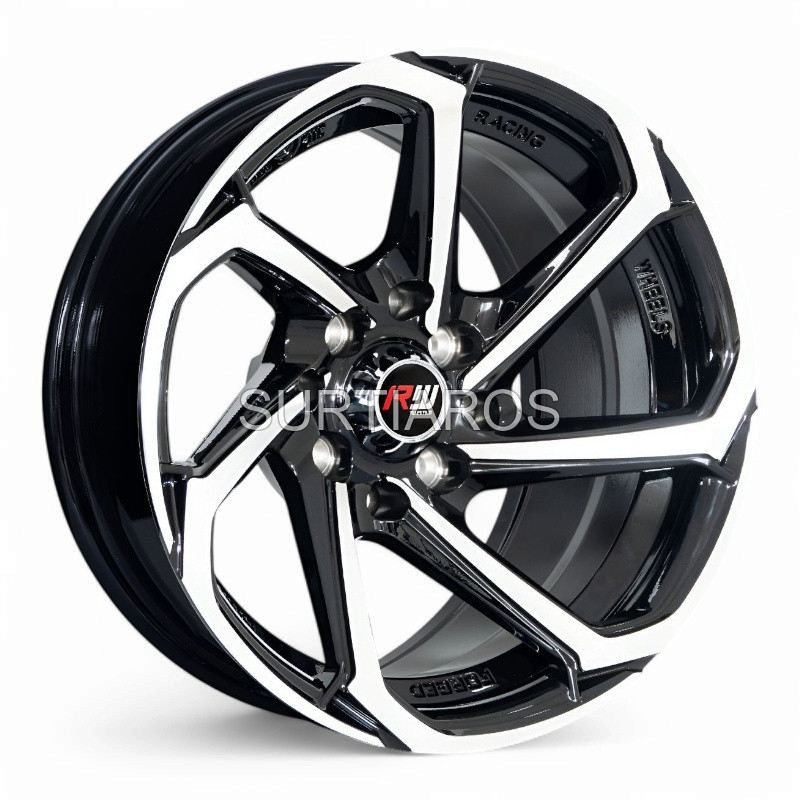 Aro 14x7" 8x100/114.3 ET0 CB73.1 Negro Maquinado