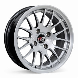Aro 14x7" 4x100 ET20 CB73.1 Hiper Plateado