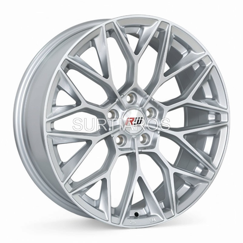 Aro 18x8" 5x108 ET35 CB65.1 Hiper Plateado
