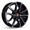 Aro 15x6.5" 4x100 ET37 CB73.1 Negro Maquinado
