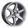 Aro 15x8" 4x100 ET30 CB73.1 Gris Oscuro Maquinado con Labio Pulido