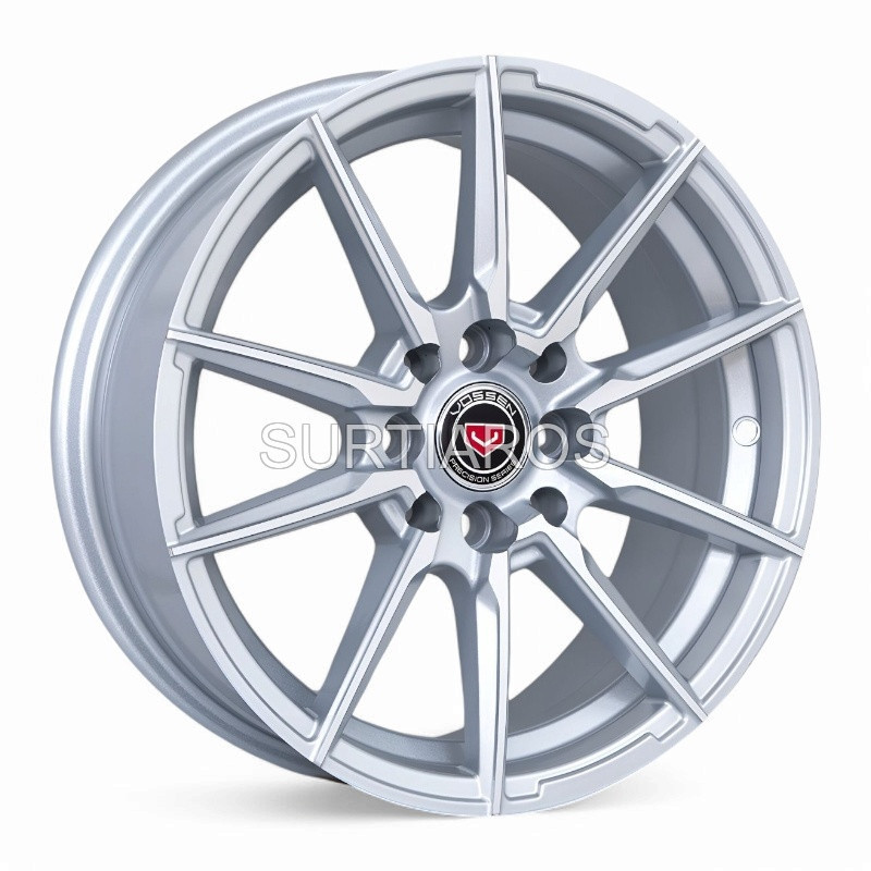 Aro 15x7" 8x100/114.3 ET35 CB73.1 Plateado Maquinado