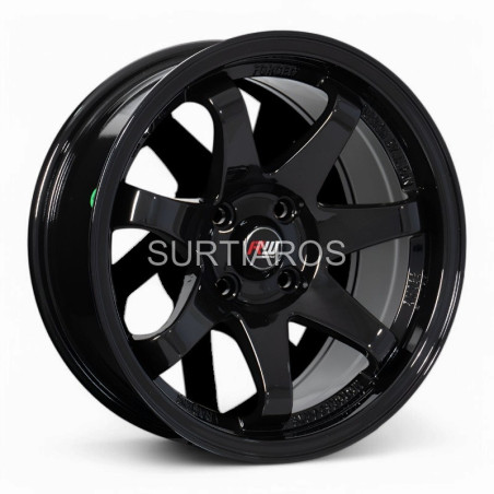 Aro 15x8" 4x100 ET20 CB73.1 Negro