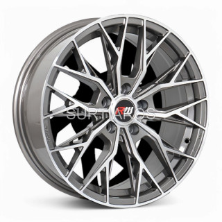 Aro 17x7.5" 5x108 ET35 CB73.1 Gris Oscuro Maquinado