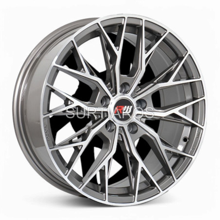 Aro 17x7.5" 5x108 ET35 CB73.1 Gris Oscuro Maquinado