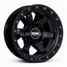Aro 17x9" 6x139.7 ET-25 CB106.1 Negro Mate con Remaches