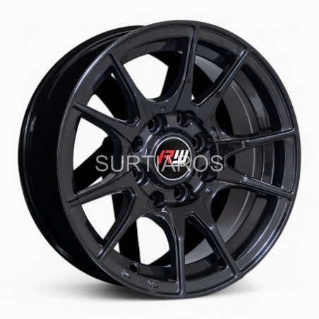 Aro 13x6" 8x100/114.3 ET15 CB73.1 Negro