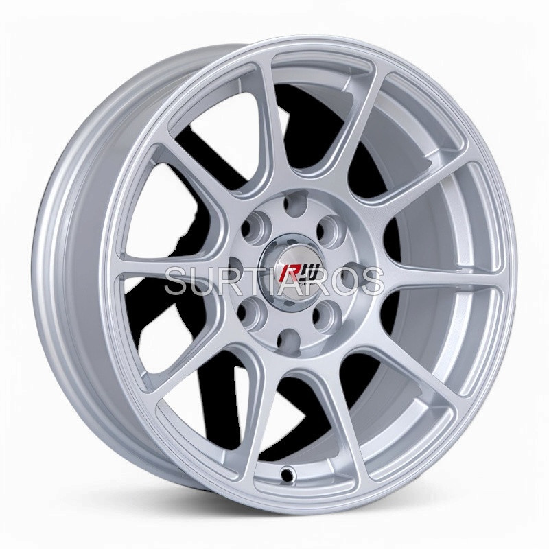 Aro 14x6.5" 8x100/114.3 ET15 CB73.1 Plateado