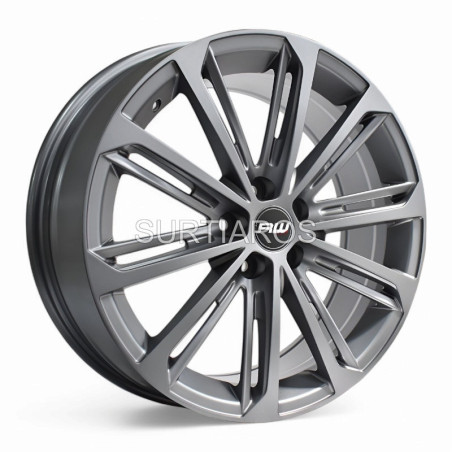 Aro 18x8" 5x108 ET30 CB67.1 Gris Mate
