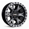 Aro 15x8" 6x139.7 ET-15 CB106.1 Negro Maquinado