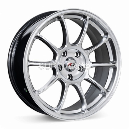 Aro 18x8" 5x114.3 ET40 CB73.1 Hiper Plateado