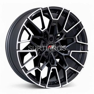 Aro 20x8.5" 5x108 ET25 CB67.1 Gris Oscuro Mate Maquinado