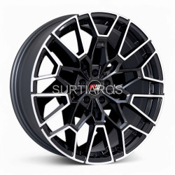 Aro 20x8.5" 5x108 ET25 CB67.1 Gris Oscuro Mate Maquinado