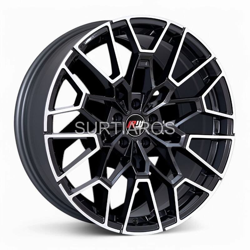 Aro 20x8.5" 5x108 ET25 CB67.1 Gris Oscuro Mate Maquinado