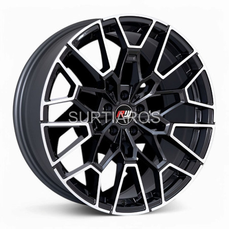 Aro 20x8.5" 5x108 ET25 CB67.1 Gris Oscuro Mate Maquinado