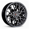 Aro 20x8.5" 5x108 ET25 CB67.1 Hiper Negro