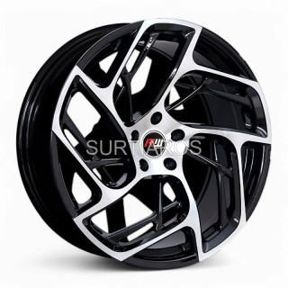 Aro 20x9" 5x114.3 ET20 CB73.1 Negro Maquinado