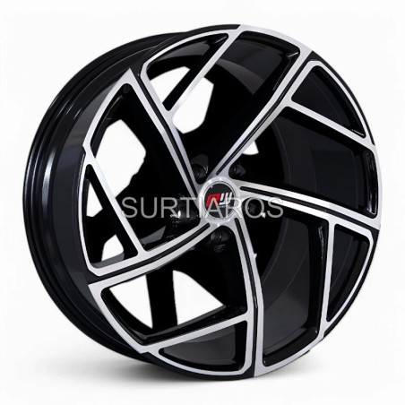 Aro 20x9" 5x114.3 ET35 CB73.1 Negro Maquinado
