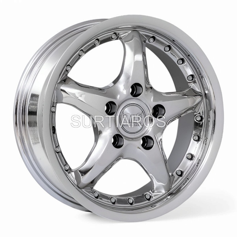 Aro 15x6.5" 5x114.3 ET35 CB73.1 Cromo al Vacío