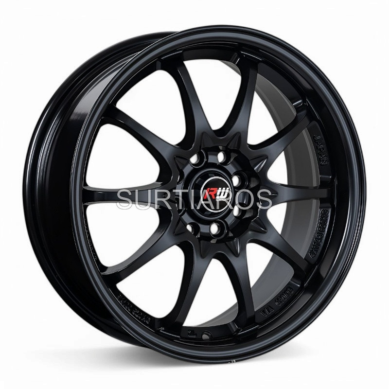 Aro 16x7" 8x100/108 ET35 CB73.1 Negro Mate