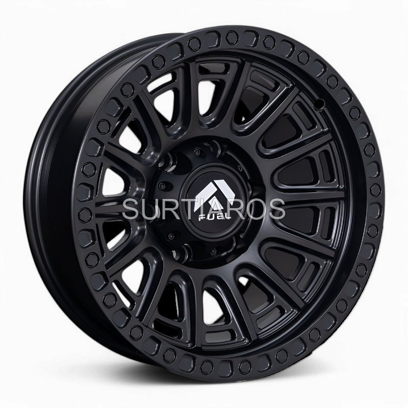Aro 16x8" 6x139.7 ET0 CB110.1 Negro Mate