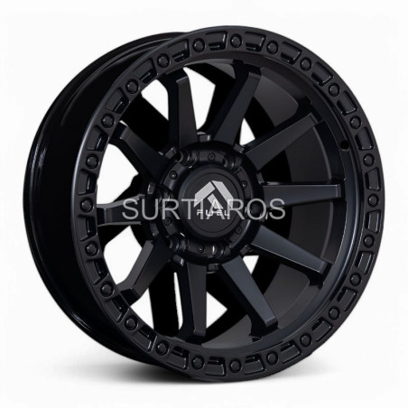 Aro 17x9" 6x139.7 ET-12 CB106.1 Negro Mate
