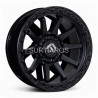 Aro 17x9" 6x139.7 ET-12 CB106.1 Negro Mate
