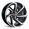 Aro 13x7" 8x100/114.3 ET0 CB73.1 Negro Maquinado