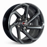 Aro 14x7" 8x100/114.3 ET0 CB73.1 Negro con Detalles Maquinados