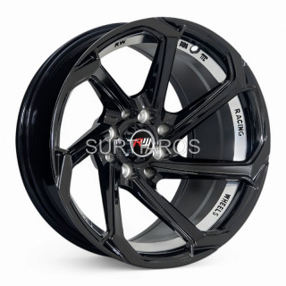 Aro 14x7" 8x100/114.3 ET0 CB73.1 Negro con Detalle Pulido