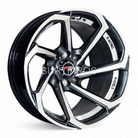 Aro 15x8" 8x100/114.3 ET-10 CB73.1 Gris Oscuro Maquinado