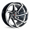 Aro 15x8" 8x100/114.3 ET-10 CB73.1 Negro Maquinado con Detalle