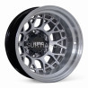 Aro 15x10" 6x139.7 ET-44 CB110.1 Hiper Plateado con Labio Pulido