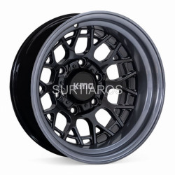 Aro 15x10" 6x139.7 ET-44 CB110.1 Negro con Labio Pulido