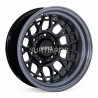 Aro 15x10" 6x139.7 ET-44 CB110.1 Negro con Labio Pulido