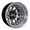 Aro 15x10" 6x139.7 ET-44 CB110.1 Hiper Negro con Labio Pulido
