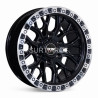 Aro 16x8" 6x139.7 ET0 CB110.1 Negro con Aro Pulido